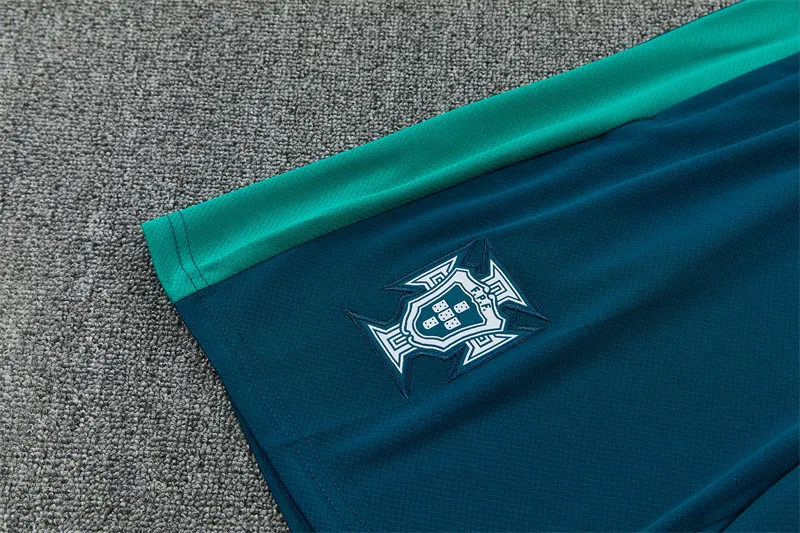 2026-27 Portugal Team Dark Green Short-Sleeve Training Jersey