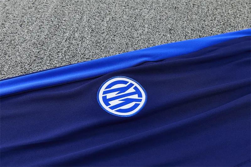 2026-27 Inter Milan Blue Half-Zip Training Jersey