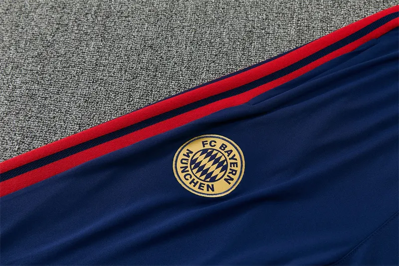 2026-27 Bayern Munich Dark Grey Half-Zip Training Jersey