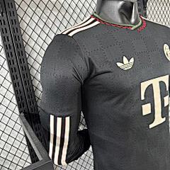 2025-26 Bayern Munich Second Away Long Sleeve Jersey - Player Edition