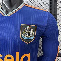 2025-26 Newcastle United Away Long Sleeve Shirt - Player Edition