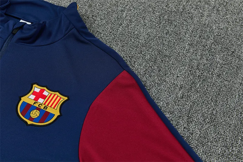 2026-27 Barcelona Royal Blue Half-Zip Training Jersey