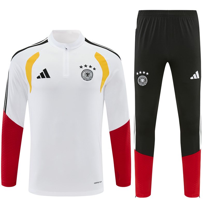 2026-27 Germany White Half-Zip Training Jersey