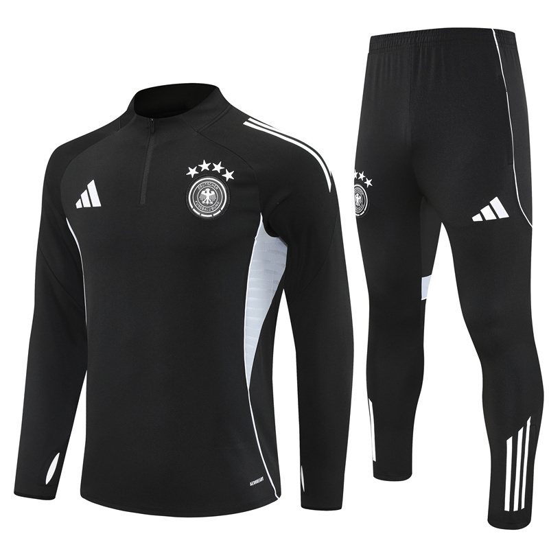 2026-27 Germany Black Half-Zip Training Jersey