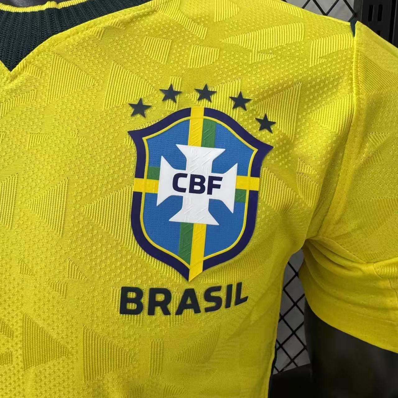2026 Brazil Home Jersey – Player Version