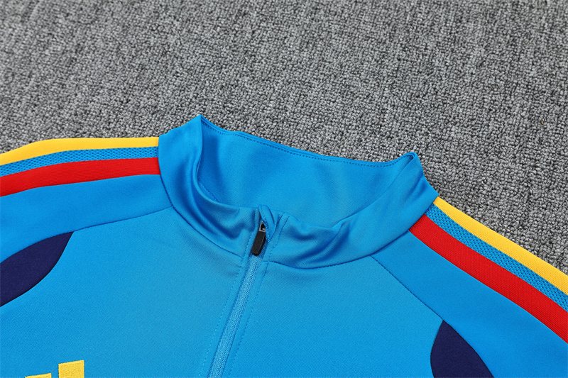 2026-27 Spain Lake Blue Half-Zip Training Jersey