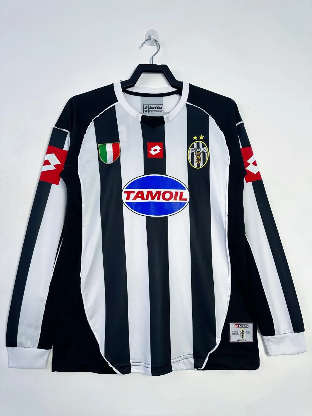 2002-03 Juventus Home Long-Sleeve Retro Jersey