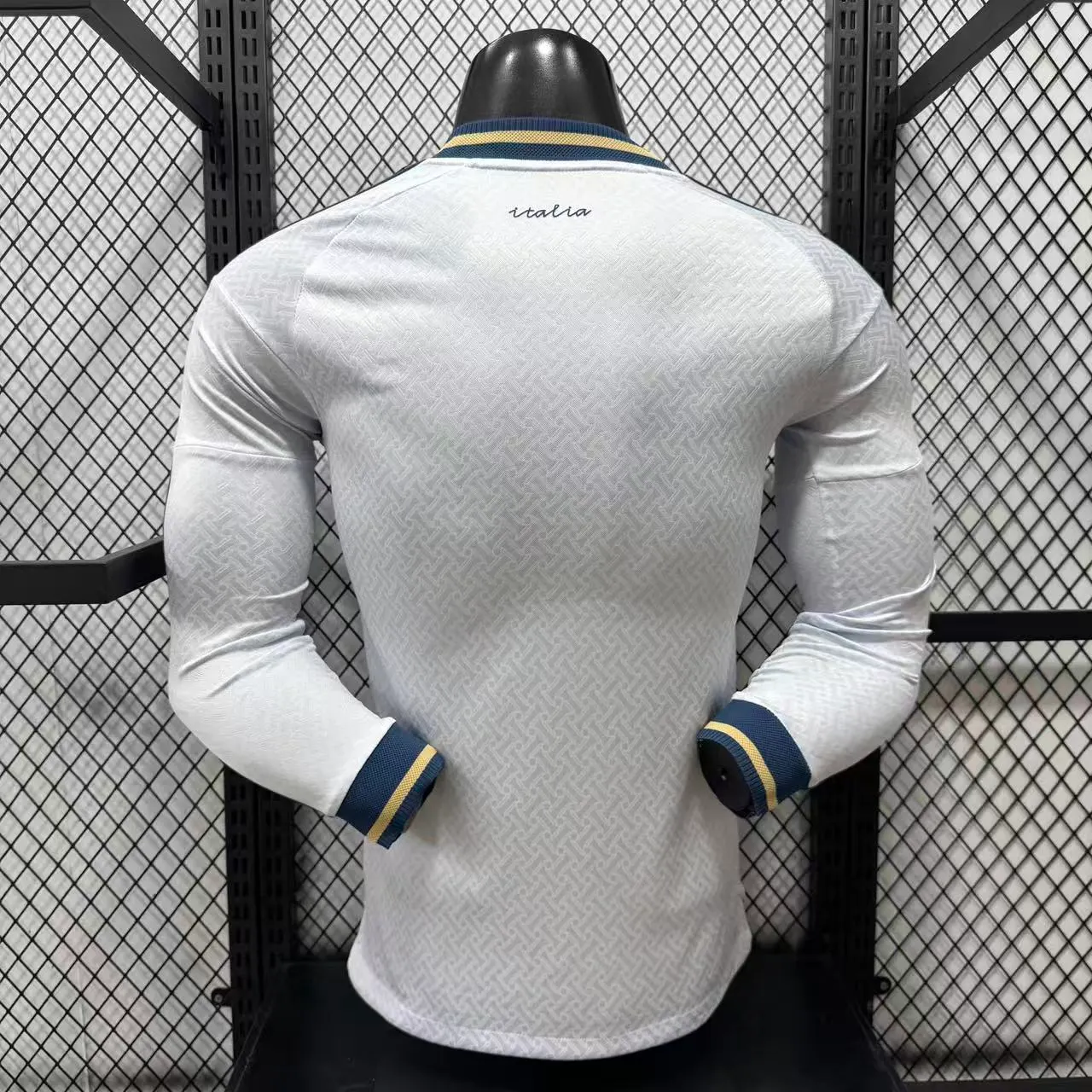 2026 Italy Away Long-Sleeve Jersey — Player Version
