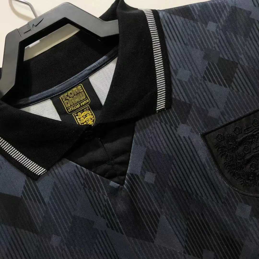 1990 England Away Retro Shirt - No Logo