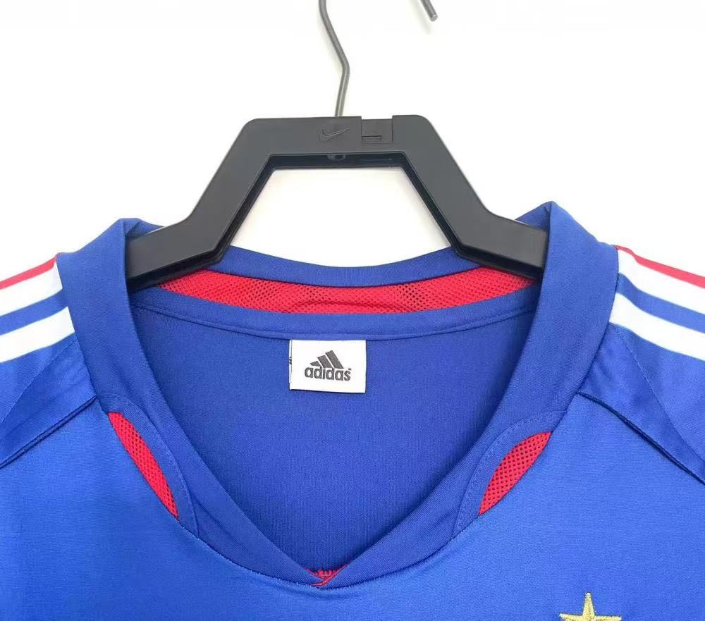2004 France Home Retro Jersey