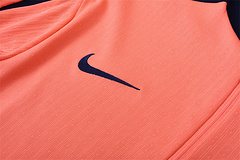 2025-26 Barcelona Orange Pink Half-Pack Training Jersey