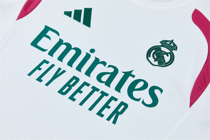 2026-27 Real Madrid White Training Jersey