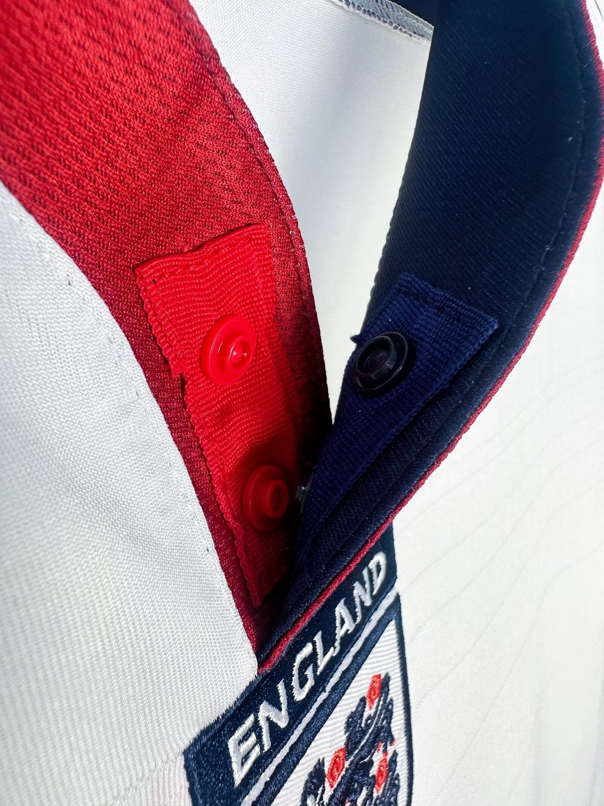2004 England Home Retro Jersey