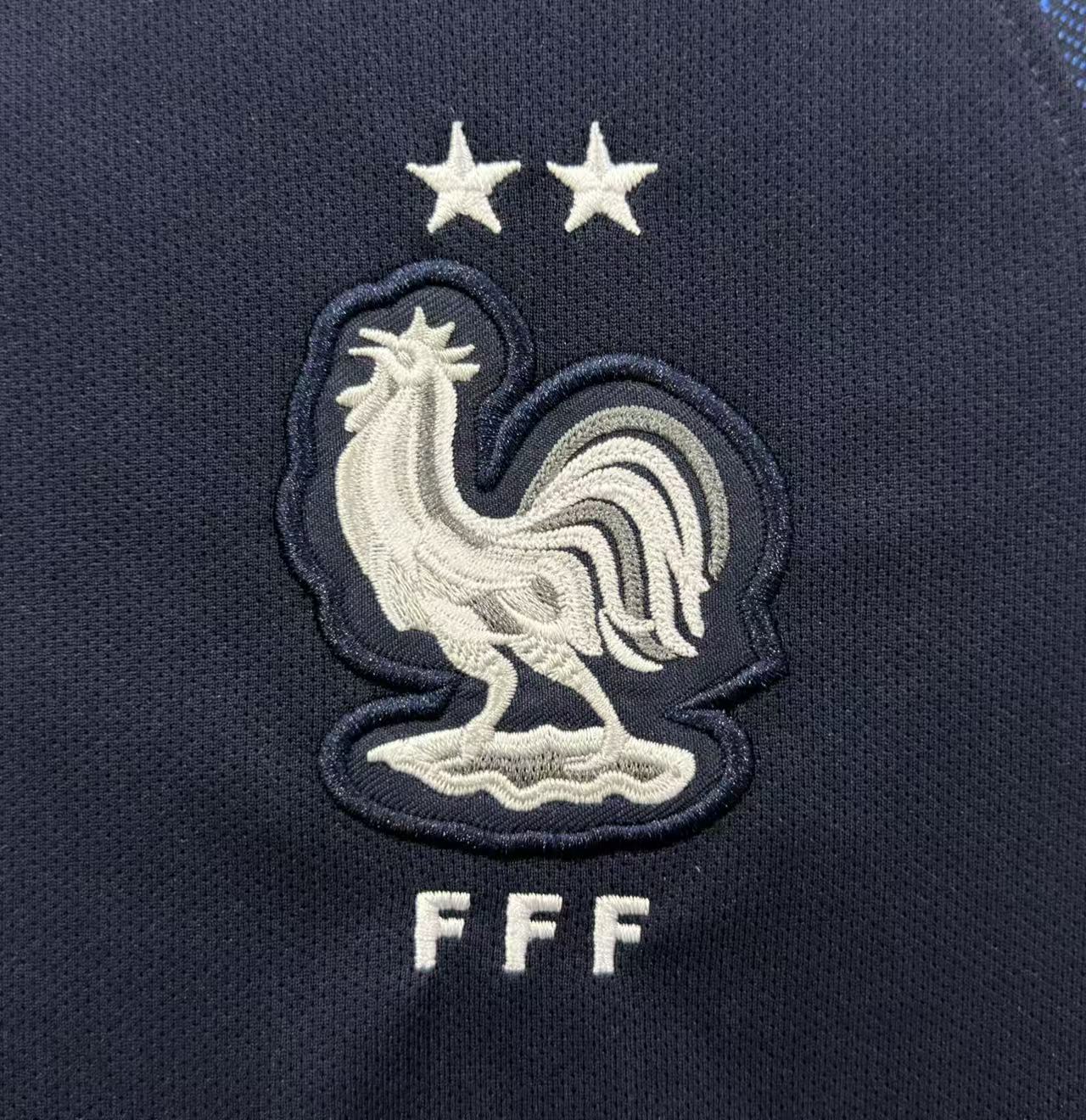 2018 France Home Retro Jersey