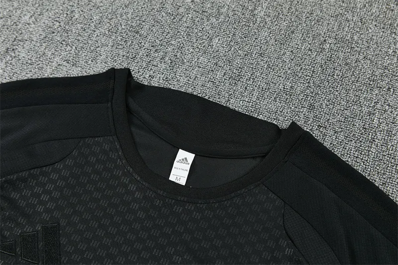 2026-27 Real Madrid Black Short-Sleeve Training Jersey