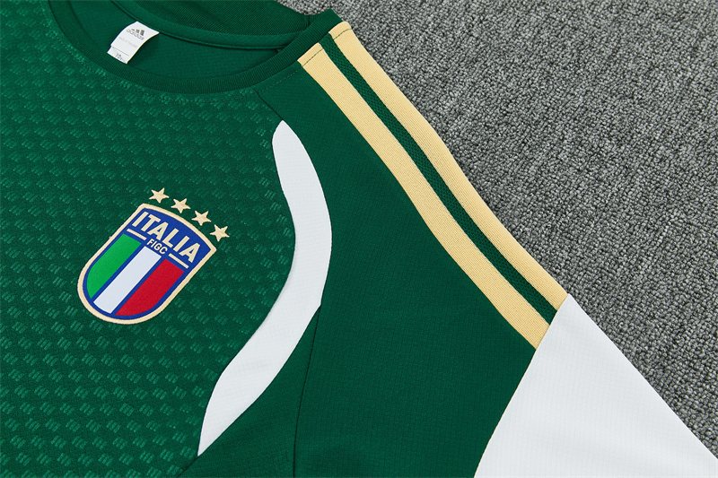 2026-27 Italy Green Short-Sleeve Training Jersey