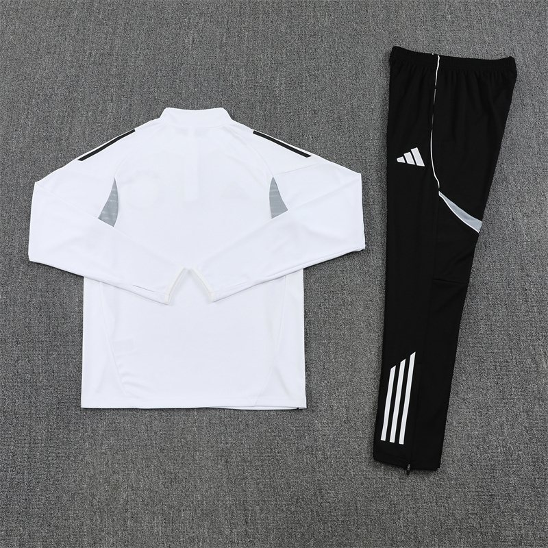 2025-26 Germany White Half-Zip Training Jersey