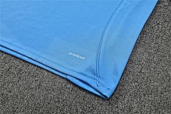 2025-26 Real Madrid light blue short-sleeved training jersey