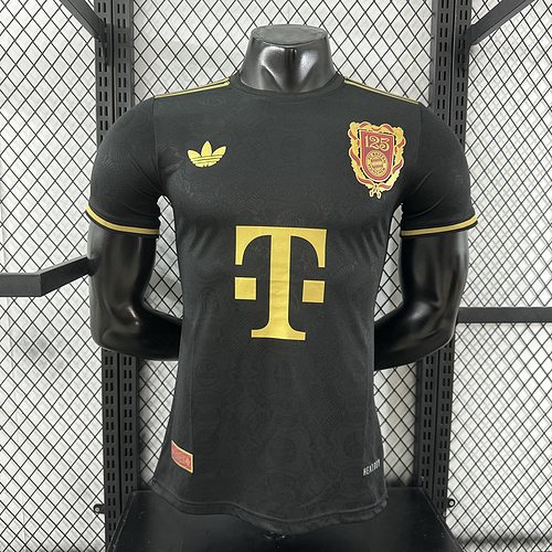 2025-26 Bayern Munich 125th Anniversary Edition Black Jersey - Player Edition