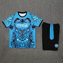 2025-26 Napoli Light Blue Short Sleeve Training Jersey