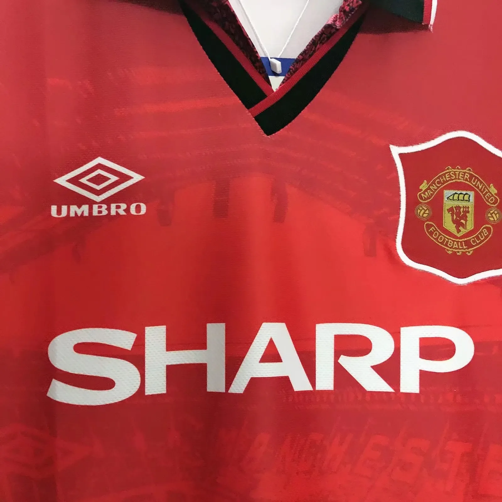 1994-96 Manchester United Home Retro Jersey