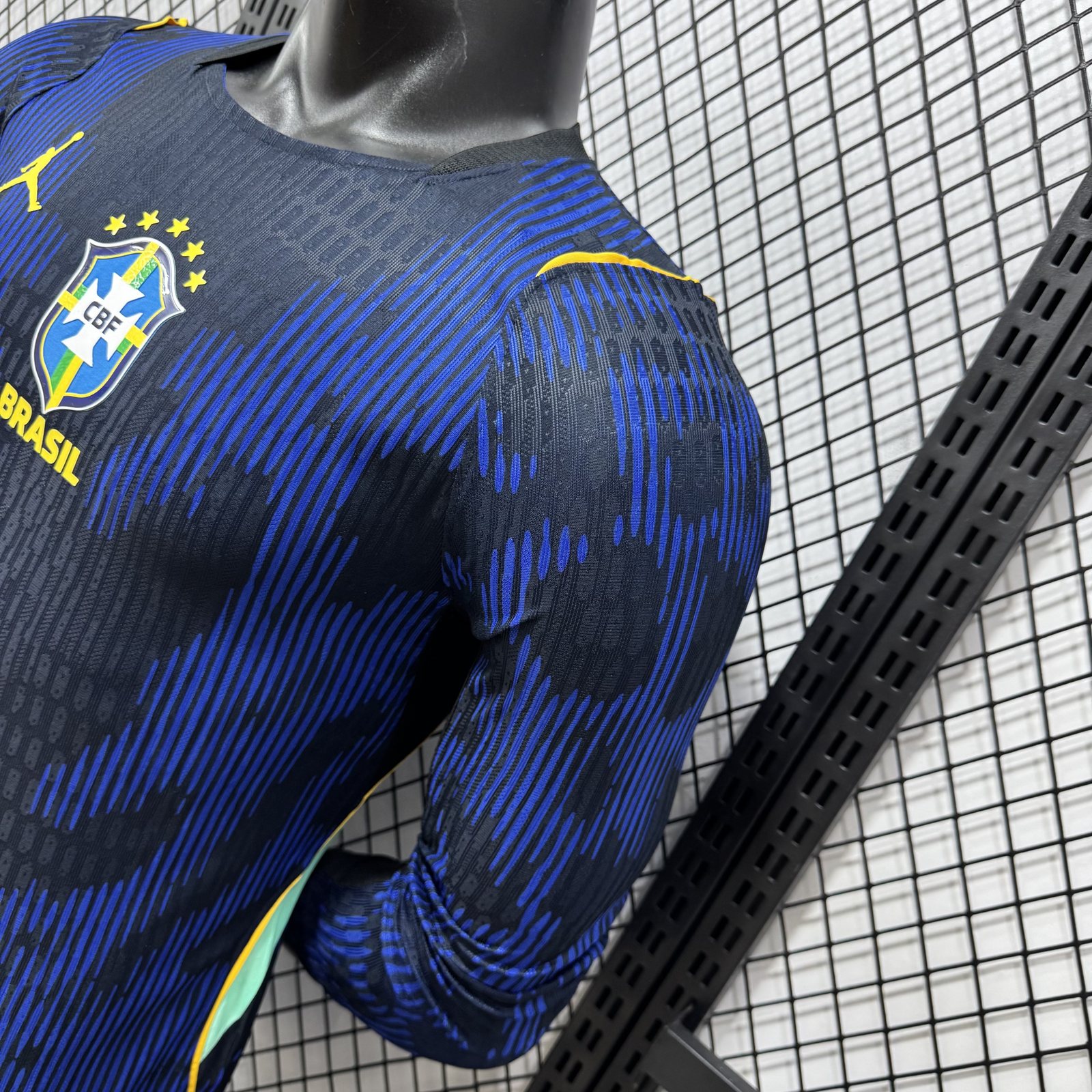 2026-27 Brazil Away Long-Sleeve Jersey - Player Version
