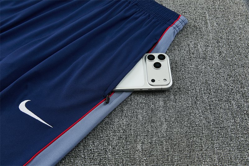 2026-27 England Royal Blue Half-Zip Training Jersey
