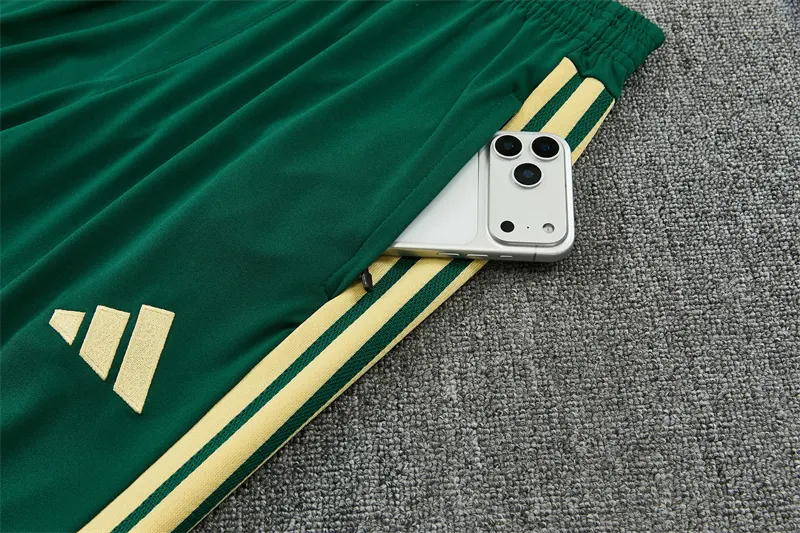 2026-27 Real Madrid Green Half-Zip Training Jersey