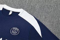 2025-26 Paris Royal Blue Short Sleeve Training Jersey