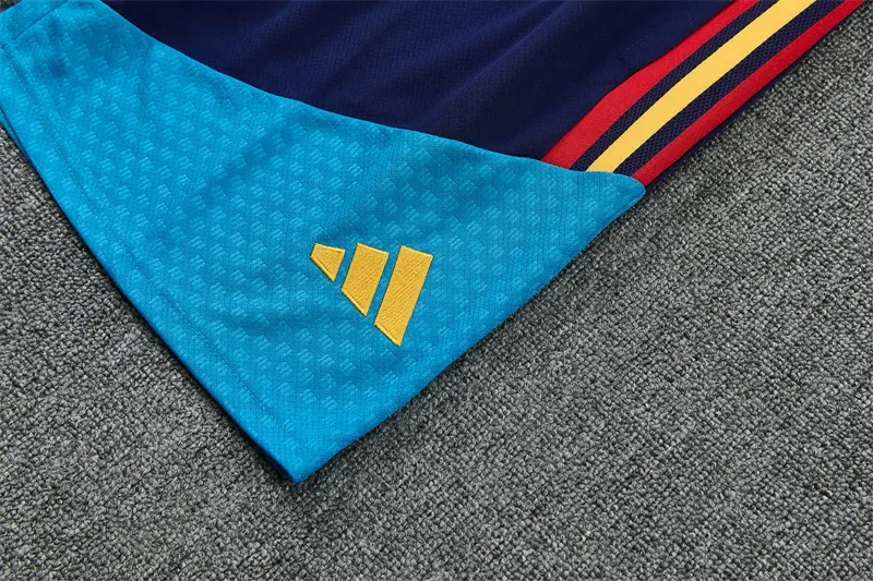 2026-27 Spain Royal Blue Short-Sleeve Training Jersey
