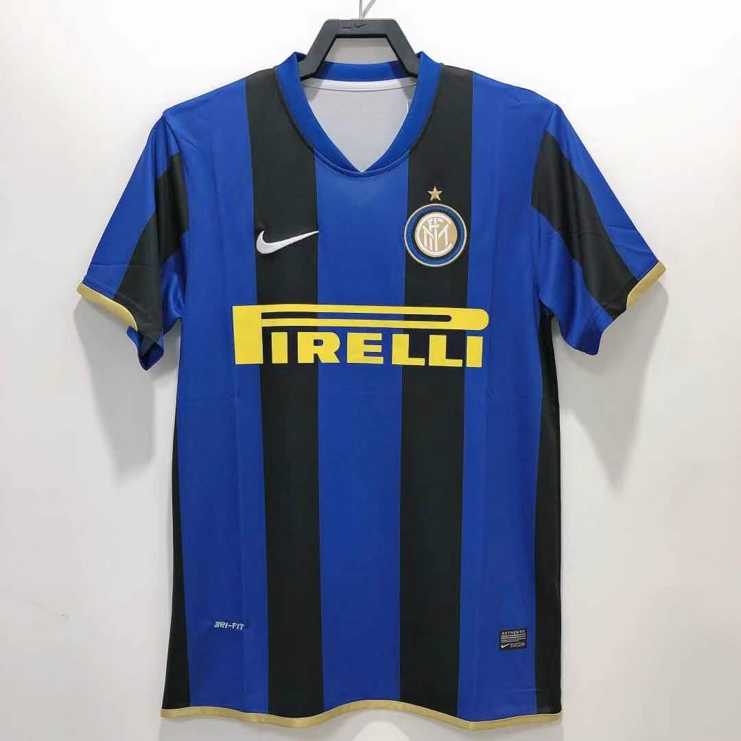 2008-09 Inter Milan Home Champions League Retro Jersey