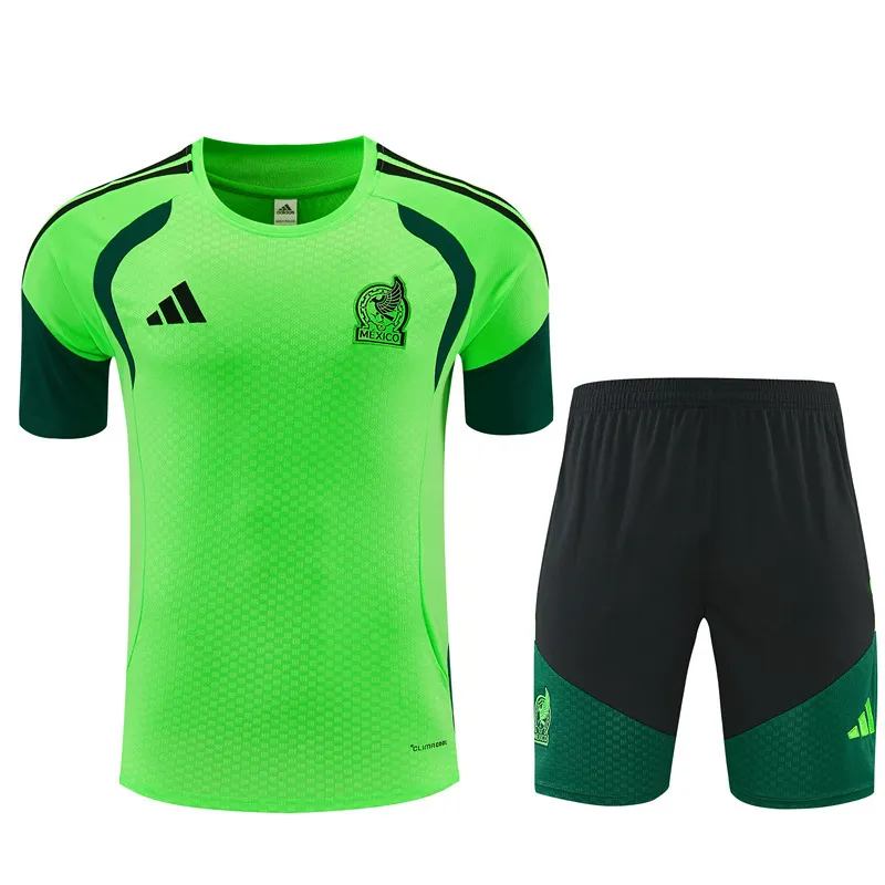 2026-27 Mexico Green Short-Sleeve Training Jersey