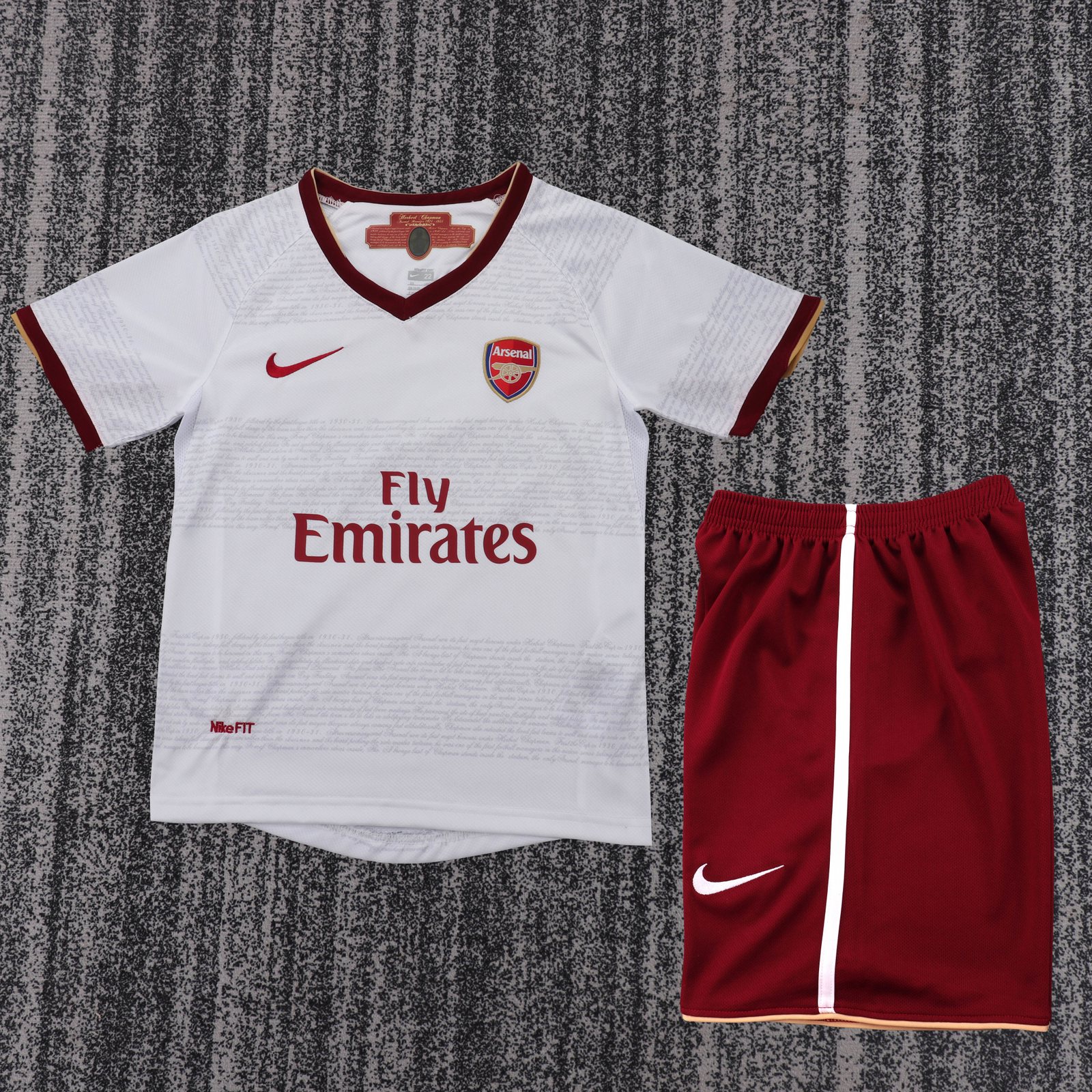 2007-08 Arsenal Away Retro Jersey - Kids