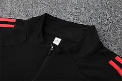 2025-26 Bayern Munich Black Half-Pull Training Jersey