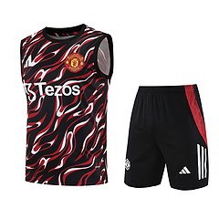 2025-26 Manchester United training vest jersey