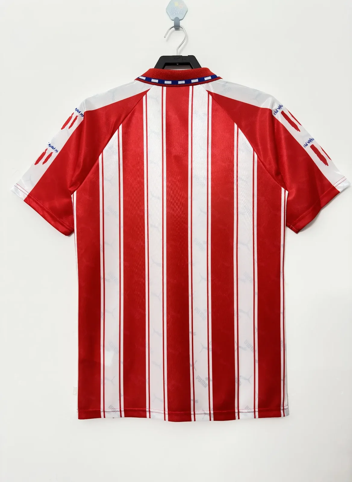 1994-95 Atletico Madrid Home Retro Jersey