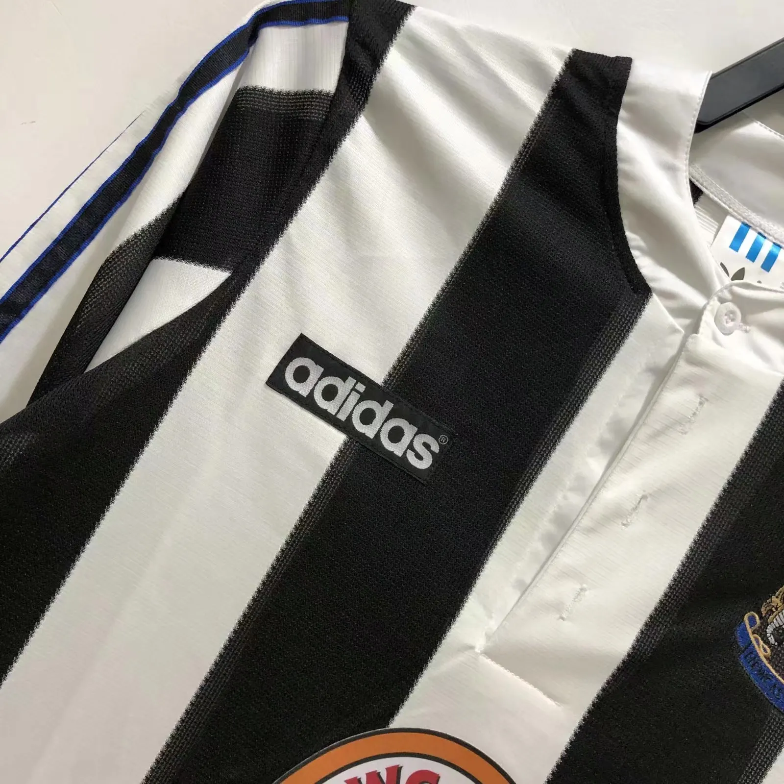 1995-97 Newcastle United Home Long Sleeve Retro Shirt