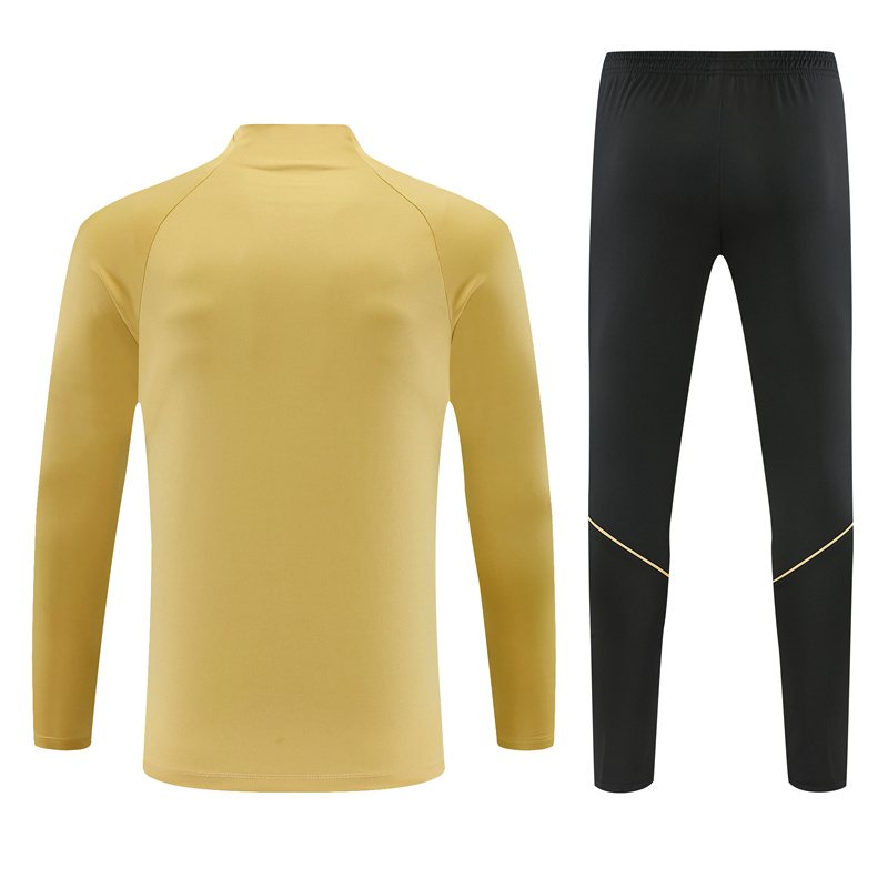 2026-27 Barcelona Gold Half-Zip Training Jersey