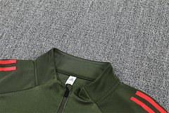 2025-26 Bayern Munich Green Half-Pull Training Jersey