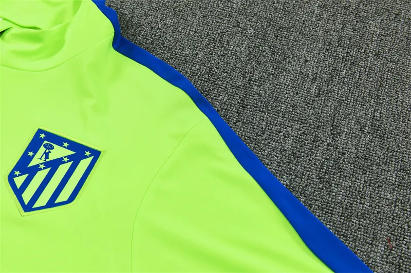 2026-27 Atlético Madrid Green Half-Zip Training Jersey