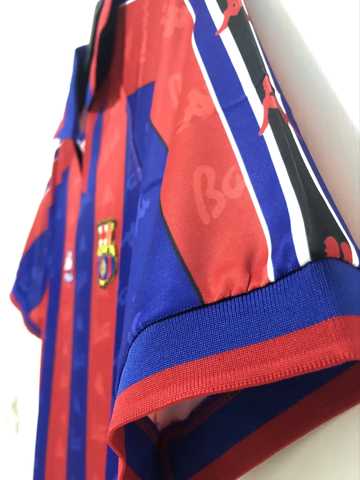 1996-97 Barcelona Home Retro Jersey