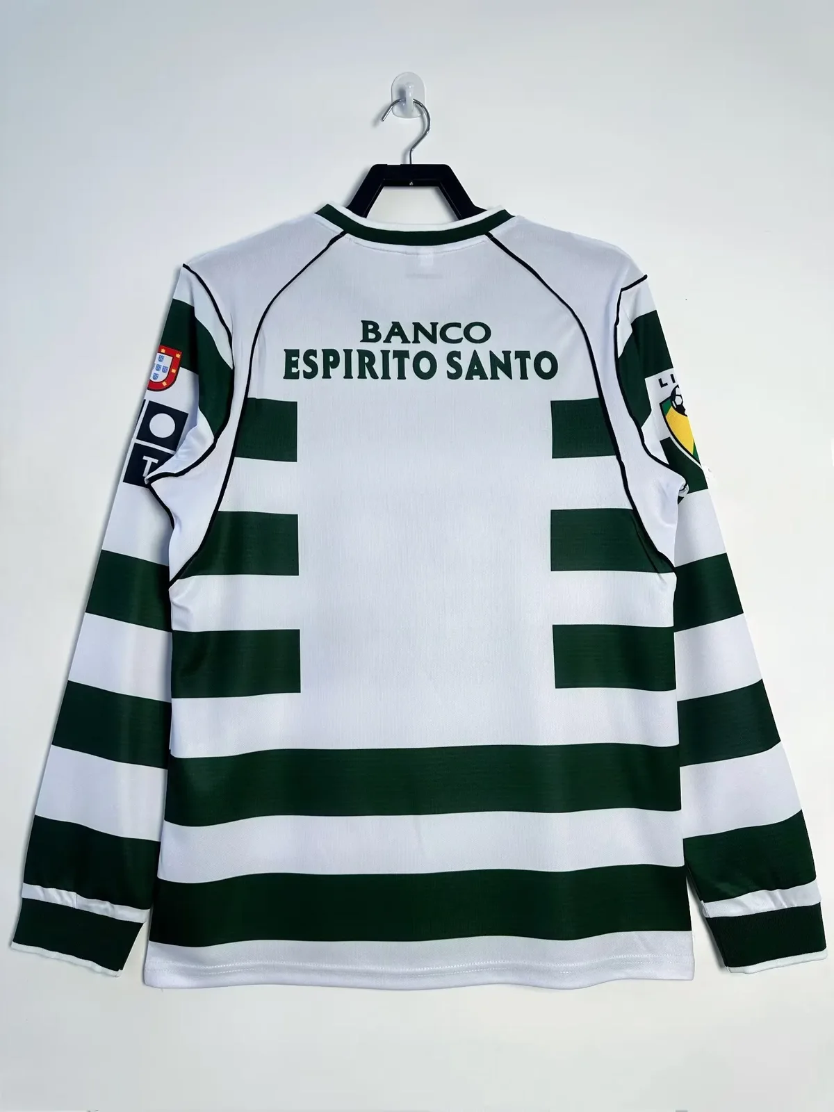 2001-03 Lisbon Home Long Sleeve Retro Jersey