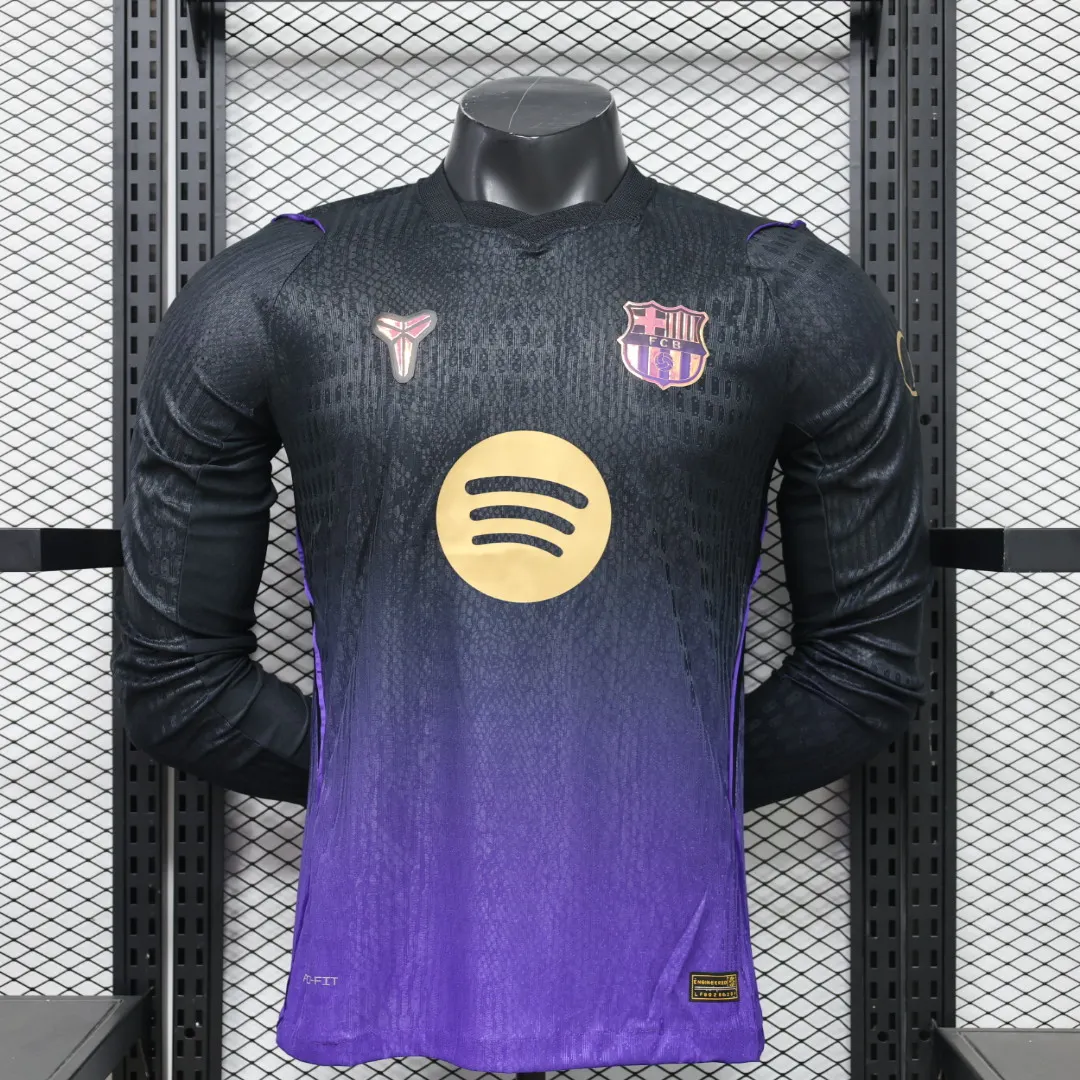 2026-27 Barcelona Away Long-Sleeve Jersey – Player Version