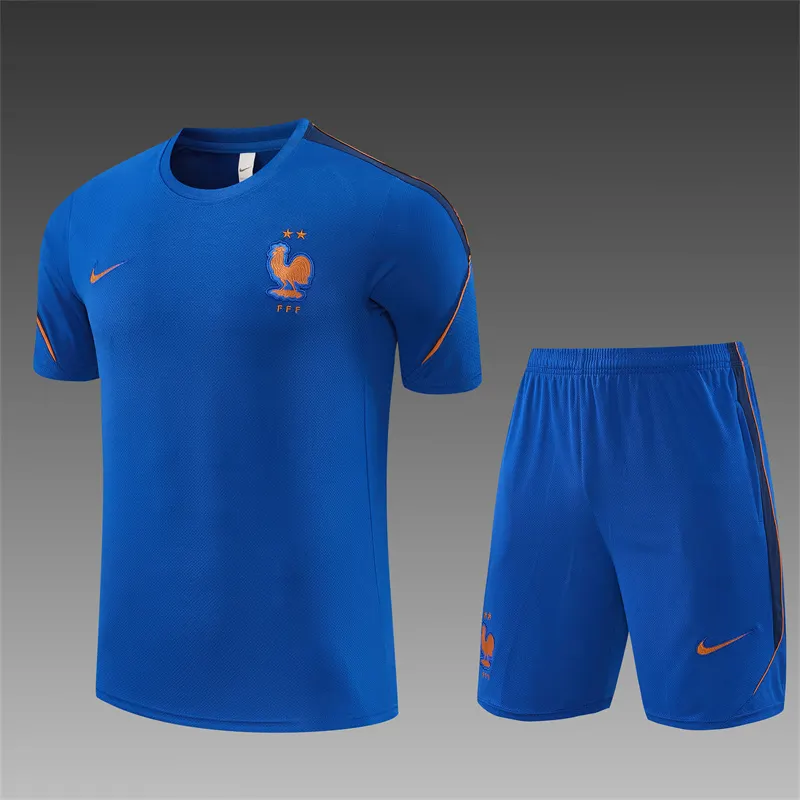 2026-27 France Blue Short-Sleeve Training Jersey