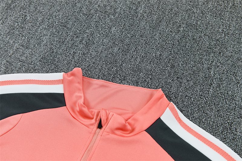 2026-27 Real Madrid Pink Half-Zip Training Jersey