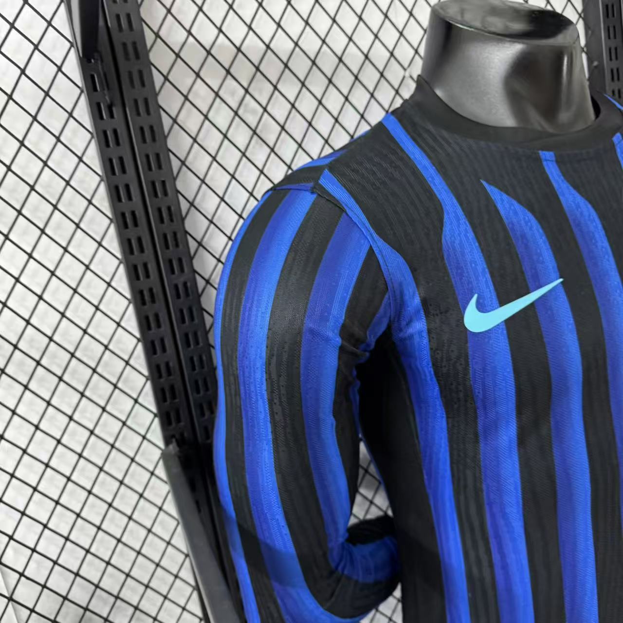 2025-26 Inter Milan Home Long-Sleeve Jersey - Player Version