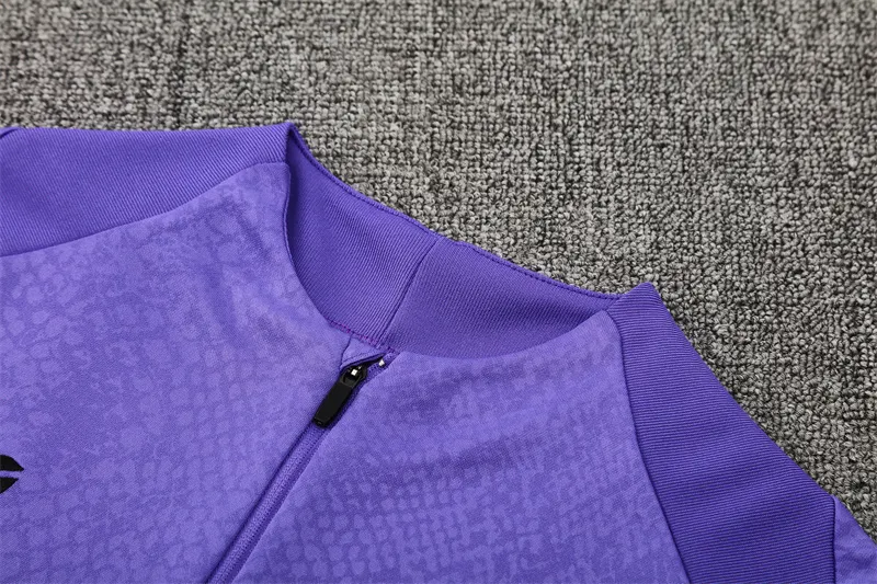 2025-26 Barcelona Purple Half-Zip Training Jersey