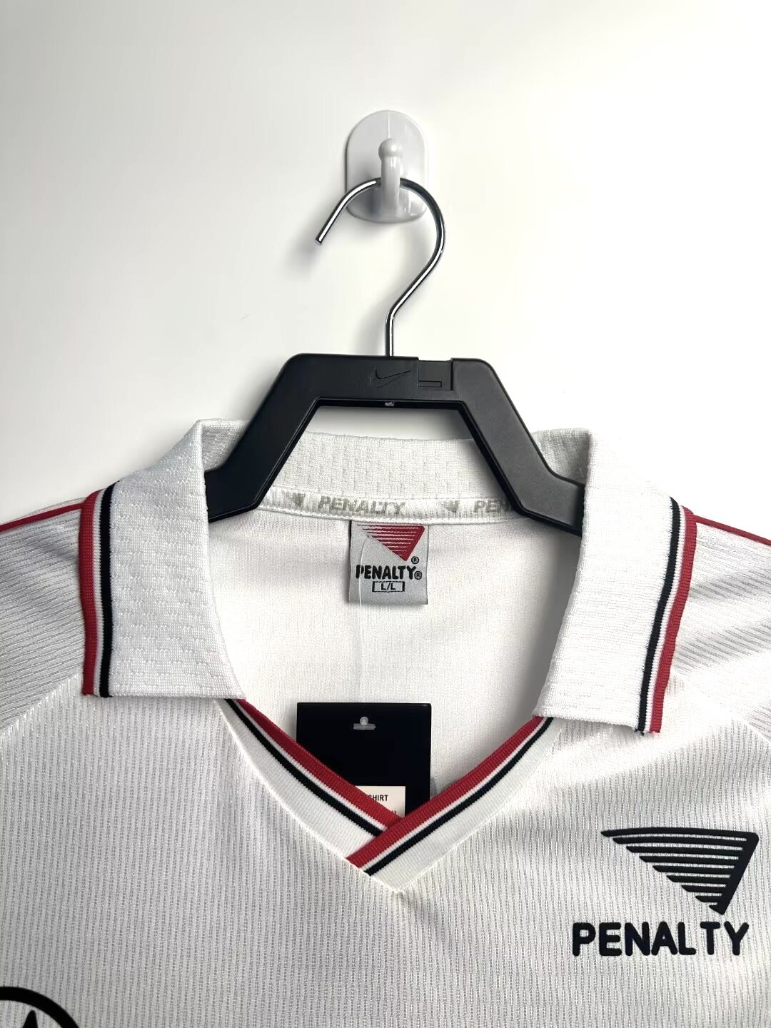 2000 Sao Paulo home retro jersey with collar