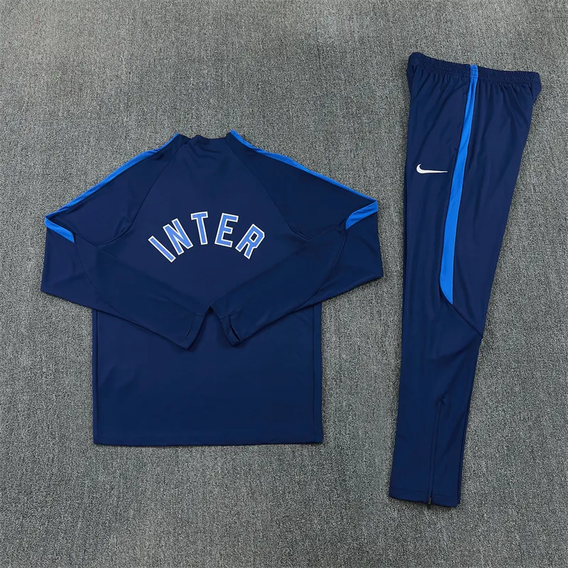 2026-27 Inter Milan Royal Blue Half-Zip Training Jersey