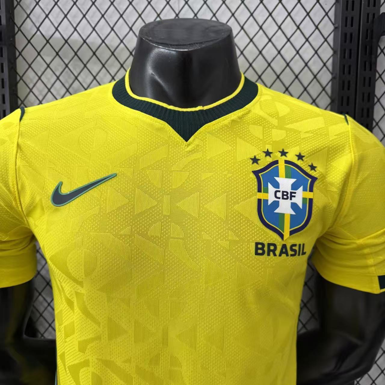 2026 Brazil Home Jersey – Player Version